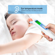 Digitales Infrarot-Thermometer, berührungsloser Stirn- und Ohrmonitor