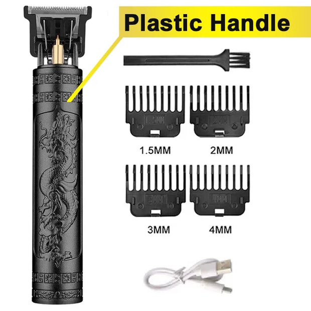 Professional Wireless Hair Clipper & Beard Trimmer for Men