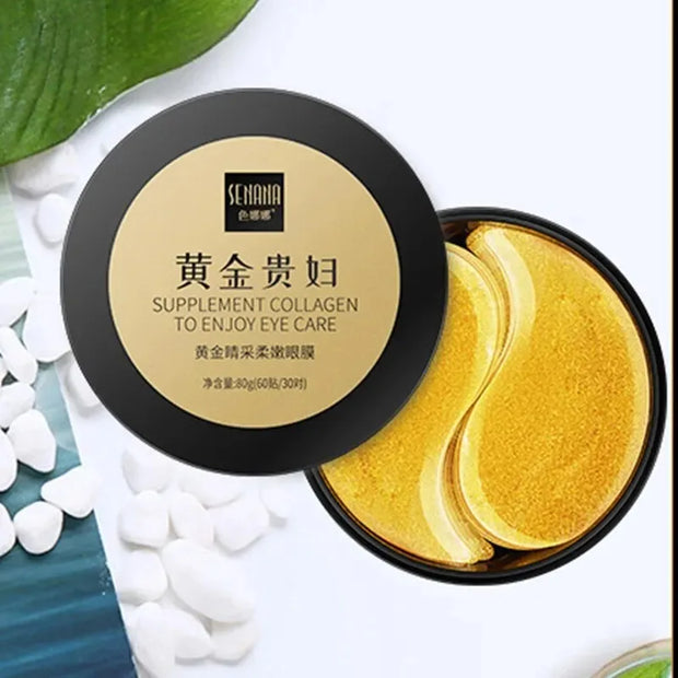 Golden Collagen Augenmasken Feuchtigkeitsspendend und revitalisierend