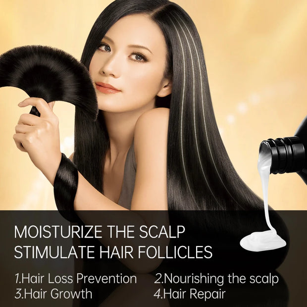 Hair Growth Shampoo for Anti Hair Loss Treatment And Thicker Hair