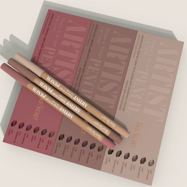 Lipgloss und Liner-Set, langanhaltend, matt, wischfest