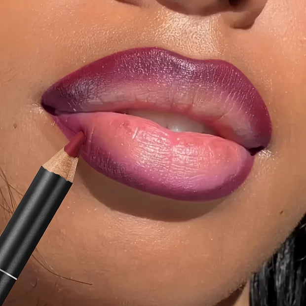Luxuriöser matter Lipliner, glatt, vielseitig