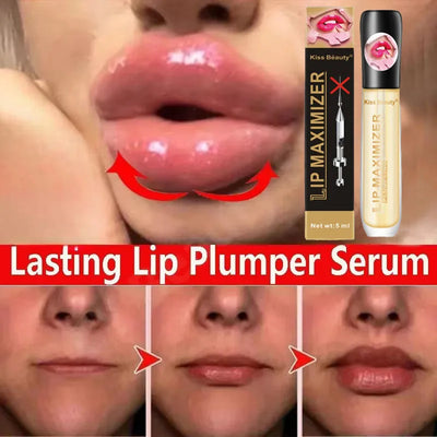 Lip Plumper Ölserum Volumengebend Feuchtigkeitsspendend Reparatur