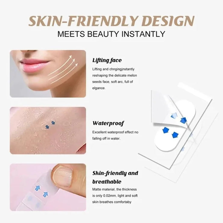 Invisible Face Lifting Stickers V Shape Tape