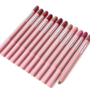 Matte Lipliner Pencil Wasserfest Langanhaltend