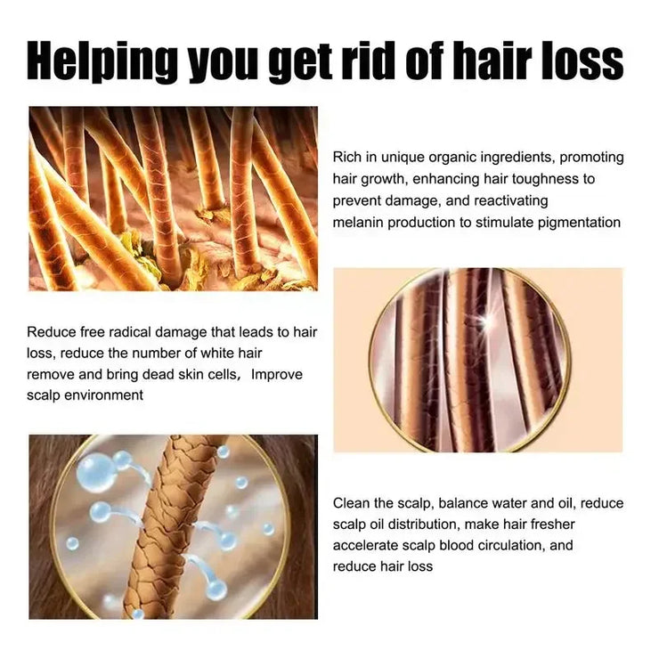 Hair Growth Oil Fast Repair for Hair Loss and Baldness