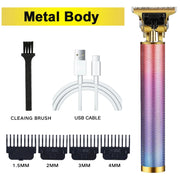 Professional Wireless Hair Clipper & Beard Trimmer for Men