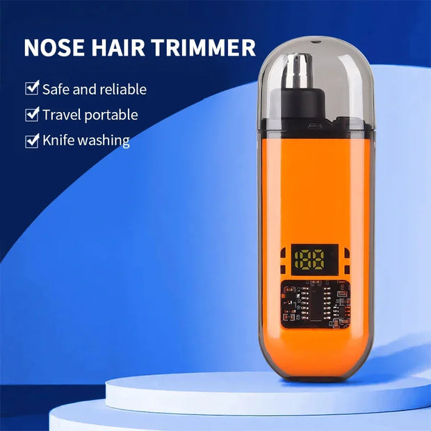 Electric Nose & Ear Hair Trimmer Portable & Painless