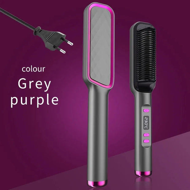 Electric Hot Comb Anti Scald Straightening Brush