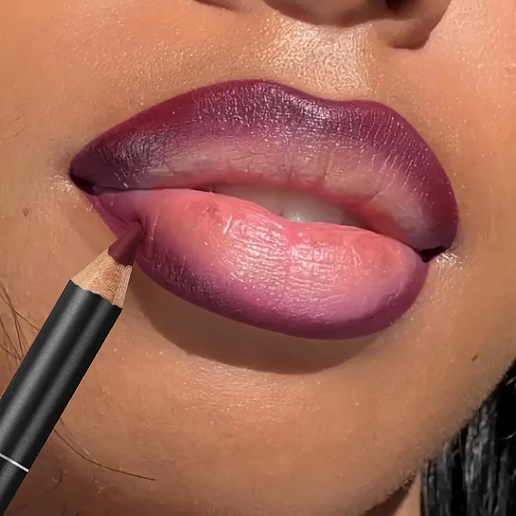 Luxuriöser matter Lipliner, glatt, vielseitig