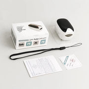 Medizinisches Fingerpulsoximeter, Sauerstoffsättigung und Herzfrequenzmonitor