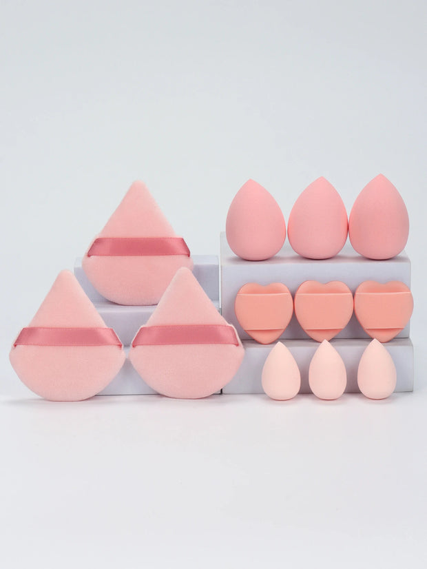 Make-up-Schwamm-Set Beauty Blender und Puffs