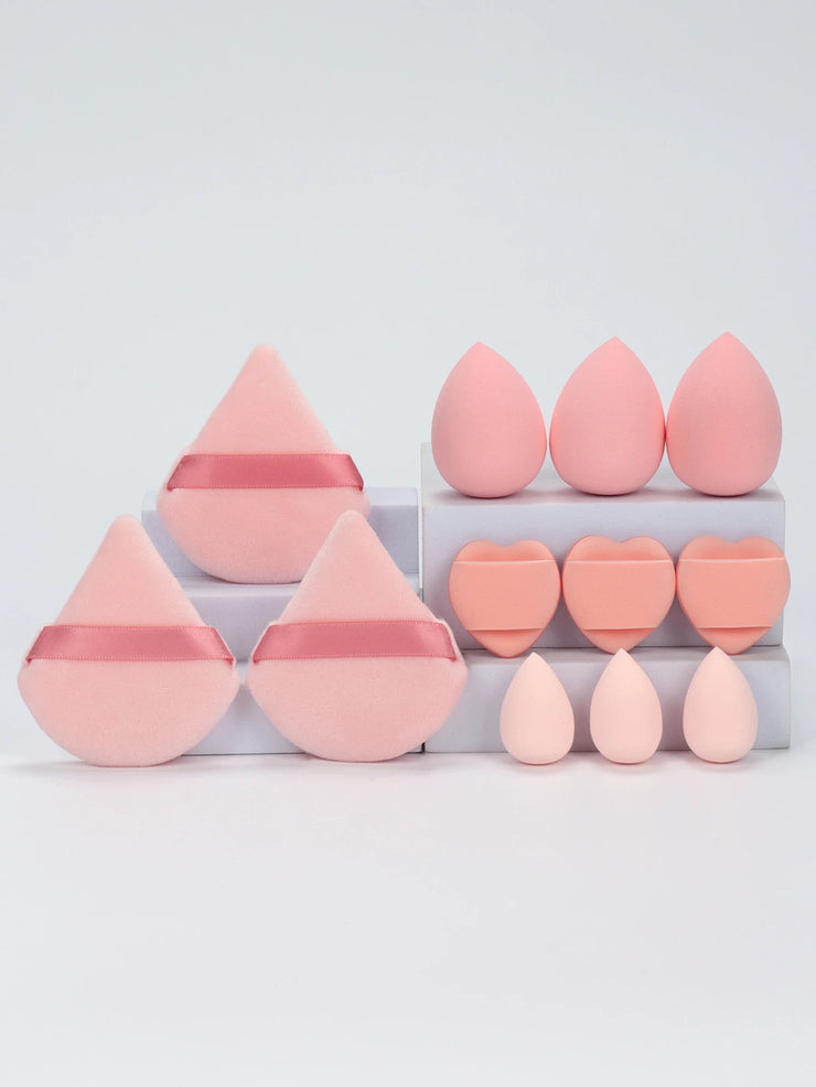 Make-up-Schwamm-Set Beauty Blender und Puffs
