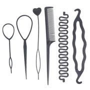 Magisches Haarstyling-Set, DIY-Flecht- und Dutt-Tools