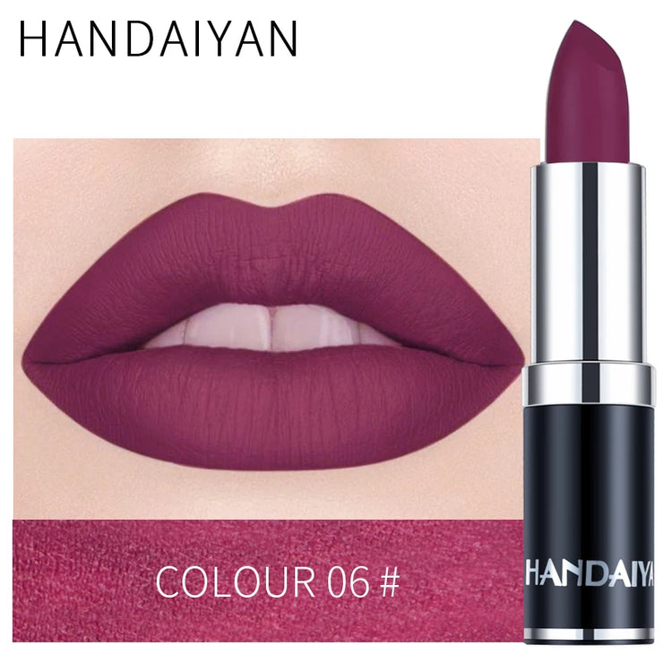 Mattes Lippenstift-Set, wasserfest