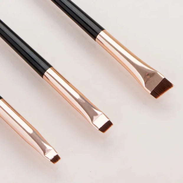 Eyeliner- und Augenbrauenpinsel-Set