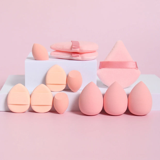 Make-up-Schwamm-Set Beauty Blender und Puffs