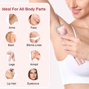 Elektrorasierer für Damen, Bikinizone und Gesichtstrimmer