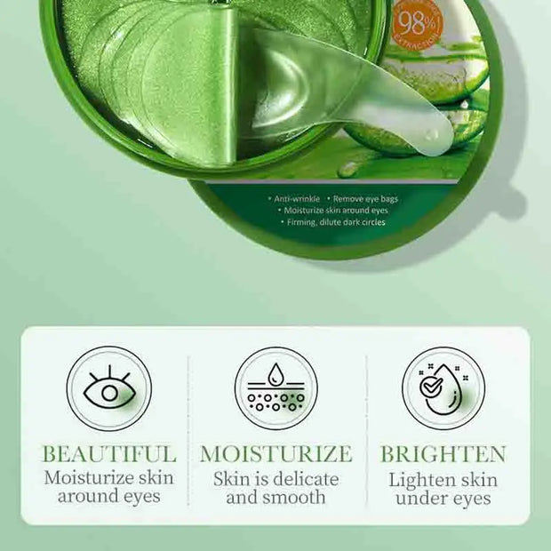 Aloe Vera Augenmasken gegen Augenringe