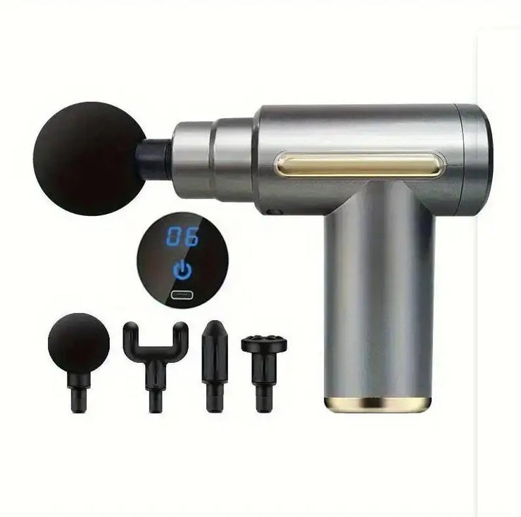 Mini-Muskelmassagepistole, tragbares Tiefengewebemassagegerät