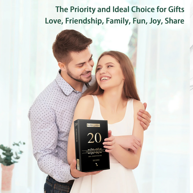 Ätherisches Öl Geschenkset Natürliche Pflanzenextrakte für Diffusoren