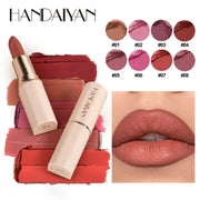 Deep Red Matte Lipstick Waterproof Non Stick Velvet