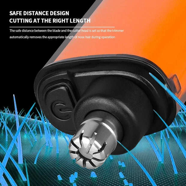 Electric Nose & Ear Hair Trimmer Portable & Painless