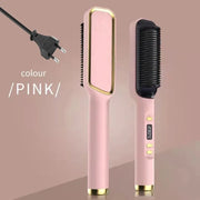 Electric Hot Comb Anti Scald Straightening Brush