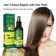 Ginger Hair Growth Spray Anti Hair Loss Scalp Nourishing Essence