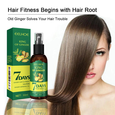 Ginger Hair Growth Spray Anti Hair Loss Scalp Nourishing Essence