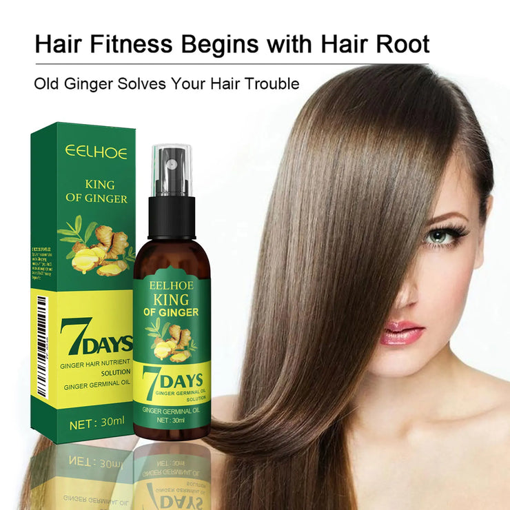Ginger Hair Growth Spray Anti Hair Loss Scalp Nourishing Essence