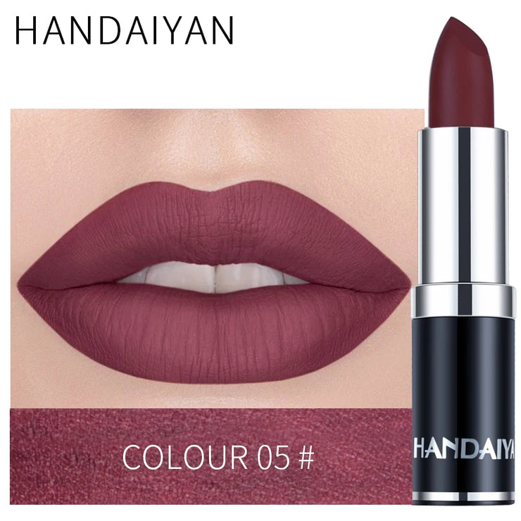 Mattes Lippenstift-Set, wasserfest