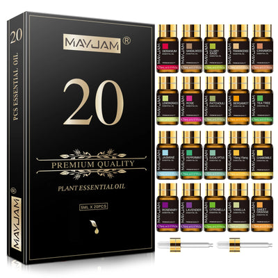Ätherisches Öl Geschenkset Natürliche Pflanzenextrakte für Diffusoren