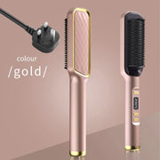 Electric Hot Comb Anti Scald Straightening Brush