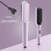 Electric Hot Comb Anti Scald Straightening Brush