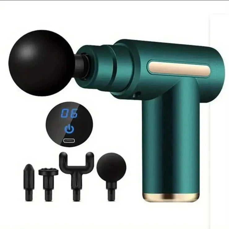 Mini-Muskelmassagepistole, tragbares Tiefengewebemassagegerät