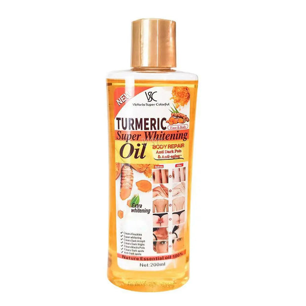 Feuchtigkeitsspendende Massage und Aromatherapie mit ätherischem Kurkumaöl